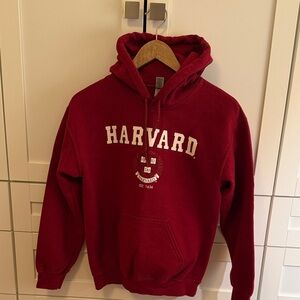 Harvard Red Hoodie Sweater